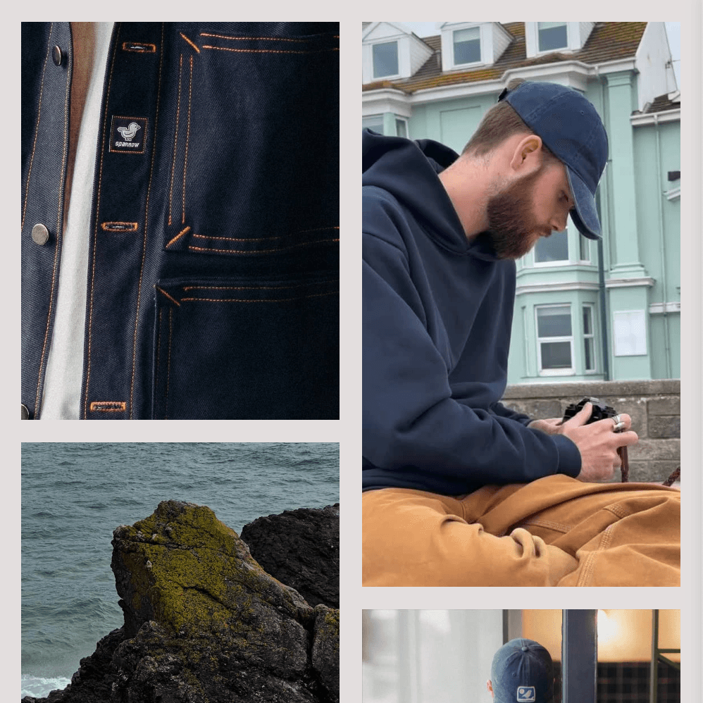 A screenshot of an Instagram feed on a website.